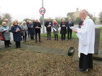 Remembrance, North Killingholme, 2022